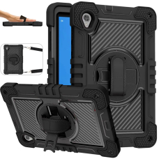 [Užsakomoji prekė] Dėklas skirtas Lenovo Tab M10 HD TB-X306F/TB-X306X - Techsuit StripeShell 360 - Juodas