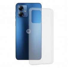 [Užsakomoji prekė] Dėklas Motorola Moto G14 - Techsuit Skaidrus Silicone - Transparent