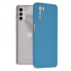 [Užsakomoji prekė] Dėklas skirtas Motorola Moto G42 - Techsuit Soft Edge Silicone - Denim Mėlynas
