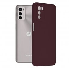 [Užsakomoji prekė] Dėklas skirtas Motorola Moto G42 - Techsuit Soft Edge Silicone - Plum Violetinė