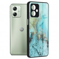 [Užsakomoji prekė] Dėklas Motorola Moto G54 - Techsuit Glaze Series - Mėlynas Ocean