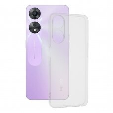 [Užsakomoji prekė] Dėklas skirtas Oppo A58 / A78 - Techsuit permatomas Silicone - permatomas FOZ031