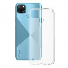 [Užsakomoji prekė] Dėklas skirtas Realme C21Y / C25Y - Techsuit permatomas Silicone - permatomasa RLM233