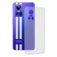 [Užsakomoji prekė] Dėklas skirtas Realme GT Neo 3 / 150W - Techsuit permatomas Silicone - permatomasa RLM233