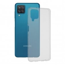 [Užsakomoji prekė] Dėklas skirtas Samsung Galaxy A12 / A12 Nacho - Techsuit permatomas Silicone - permatomas
