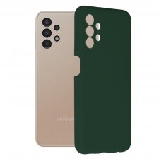 [Užsakomoji prekė] Dėklas skirtas Samsung Galaxy A13 4G - Techsuit Soft Edge Silicone - Tamsiai Žalias MBS583
