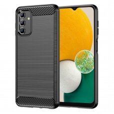 [Užsakomoji prekė] Dėklas skirtas Samsung Galaxy A13 5G / A04s - Techsuit Carbon Silicone - Juodas DFR438