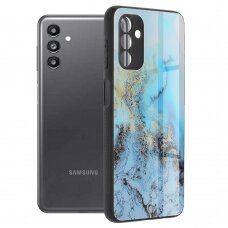 [Užsakomoji prekė] Telefono dėklas Samsung Galaxy A13 5G / A04s - Techsuit Glaze Series - Mėlynas Ocean DFR438