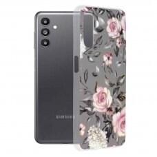 [Užsakomoji prekė] Dėklas skirtas Samsung Galaxy A13 5G / A04s - Techsuit Marble Series - Bloom of Ruth Pilkas DFR438