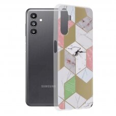 [Užsakomoji prekė] Dėklas skirtas Samsung Galaxy A13 5G / A04s - Techsuit Marble Series - Violetinis Hex DFR438