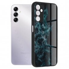 [Užsakomoji prekė] Dėklas skirtas Samsung Galaxy A14 5G - Techsuit Glaze Series - Mėlynas Nebula HGH275