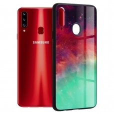 [Užsakomoji prekė] Dėklas skirtas Samsung Galaxy A20s - Techsuit Glaze Series - Fiery Ocean