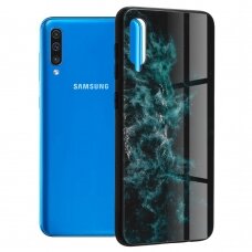 [Užsakomoji prekė] Dėklas skirtas Samsung Galaxy A30s / A50 / A50s - Techsuit Glaze Series - Mėlynas Nebula RKE477