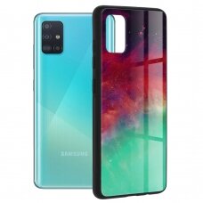 [Užsakomoji prekė] Dėklas skirtas Samsung Galaxy A51 4G - Techsuit Glaze Series - Fiery Ocean YHT531