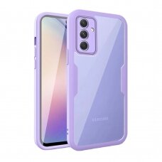 [Užsakomoji prekė] Dėklas Samsung Galaxy A54 + Folie - Techsuit ColorVerse 360 Series - Purpurinis