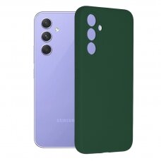[Užsakomoji prekė] Telefono dėklas Samsung Galaxy A54 - Techsuit Soft Edge Silicone - Tamsiai Žalias