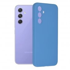 [Užsakomoji prekė] Telefono dėklas Samsung Galaxy A54 - Techsuit Soft Edge Silicone - Denim Mėlynas