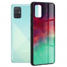 [Užsakomoji prekė] Dėklas skirtas Samsung Galaxy A71 4G - Techsuit Glaze Series - Fiery Ocean YTX611