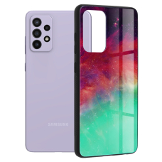 [Užsakomoji prekė] Dėklas skirtas Samsung Galaxy A72 4G / A72 5G - Techsuit Glaze Series - Fiery Ocean