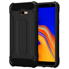 [Užsakomoji prekė] Dėklas skirtas Samsung Galaxy J4 Plus - Techsuit Hybrid Armor - Juodas