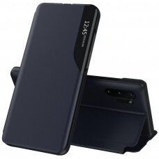 [Užsakomoji prekė] Telefono dėklas Samsung Galaxy Note 10 Plus 4G / Note 10 Plus 5G - Techsuit eFold Series - Tamsiai Mėlynas