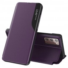 [Užsakomoji prekė] Dėklas Samsung Galaxy Note 20 / Note 20 5G - Techsuit eFold Series - Violetinis