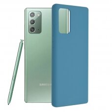 [Užsakomoji prekė] Dėklas Samsung Galaxy Note 20 / Note 20 5G - Techsuit Soft Edge Silicone - Mėlynas