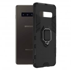 [Užsakomoji prekė] Dėklas skirtas Samsung Galaxy S10 Plus - Techsuit Silicone Shield - Juodas
