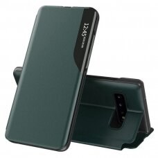 [Užsakomoji prekė] Telefono dėklas Samsung Galaxy S10 - Techsuit eFold Series - Tamsiai Žalias