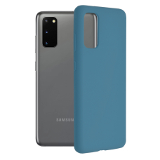 [Užsakomoji prekė] Dėklas skirtas Samsung Galaxy S20 4G / S20 5G - Techsuit Soft Edge Silicone - Denim Mėlynas