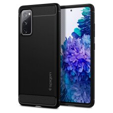 Akcija! Dėklas skirtas Samsung Galaxy S20 FE 4G / S20 FE 5G - Spigen Rugged Armor - Juodas