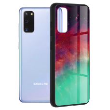 [Užsakomoji prekė] Dėklas skirtas Samsung Galaxy S20 / S20 5G - Techsuit Glaze Series - Fiery Ocean