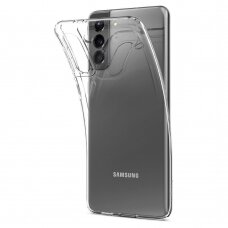[Užsakomoji prekė] Dėklas skirtas Samsung Galaxy S21 5G - Spigen Liquid Crystal - permatomas