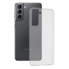 [Užsakomoji prekė] Dėklas skirtas Samsung Galaxy S21 5G - Techsuit permatomas Silicone - permatomas