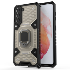 [Užsakomoji prekė] Dėklas skirtas Samsung Galaxy S21 FE 5G - Techsuit Honeycomb Armor - Juodas FET712