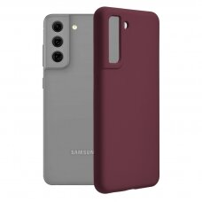 [Užsakomoji prekė] Dėklas skirtas Samsung Galaxy S21 FE 5G - Techsuit Soft Edge Silicone - Plum Violetinė FET712