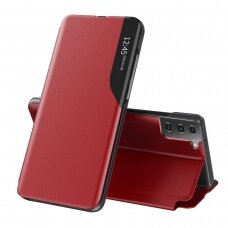 [Užsakomoji prekė] Dėklas skirtas Samsung Galaxy S21 - Techsuit eFold Series - Raudonas
