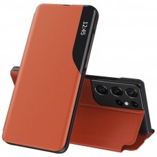 [Užsakomoji prekė] Dėklas skirtas Samsung Galaxy S21 Ultra 5G - Techsuit eFold Series - Oranžinis