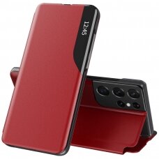 [Užsakomoji prekė] Dėklas skirtas Samsung Galaxy S21 Ultra - Techsuit eFold Series - Raudonas
