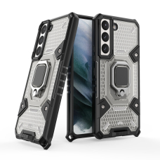 [Užsakomoji prekė] Dėklas skirtas Samsung Galaxy S22 Plus 5G - Techsuit Honeycomb Armor - Juodas MJH192