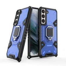 [Užsakomoji prekė] Dėklas skirtas Samsung Galaxy S22 Plus 5G - Techsuit Honeycomb Armor - Mėlynas MJH192