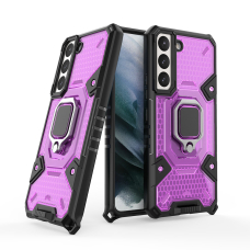 [Užsakomoji prekė] Dėklas skirtas Samsung Galaxy S22 Plus 5G - Techsuit Honeycomb Armor - Rožinis-Violetinė MJH192