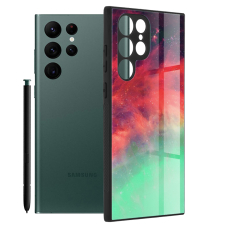 [Užsakomoji prekė] Dėklas skirtas Samsung Galaxy S22 Ultra 5G - Techsuit Glaze Series - Fiery Ocean JPA754
