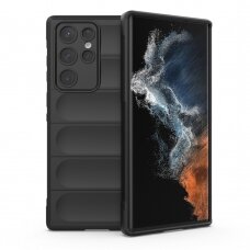 [Užsakomoji prekė] Dėklas Samsung Galaxy S22 Ultra 5G - Techsuit Magic Shield - Juodas