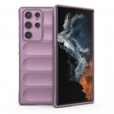 [Užsakomoji prekė] Dėklas Samsung Galaxy S22 Ultra 5G - Techsuit Magic Shield - Purpurinis
