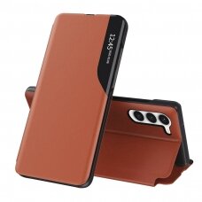 [Užsakomoji prekė] Dėklas skirtas Samsung Galaxy S23 Plus - Techsuit eFold Series - Oranžinis