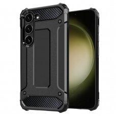[Užsakomoji prekė] Telefono dėklas Samsung Galaxy S23 Plus - Techsuit Hybrid Armor - Juodas GIJ593