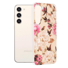 [Užsakomoji prekė] Dėklas skirtas Samsung Galaxy S23 Plus - Techsuit Marble Series - Mary Berry Nude