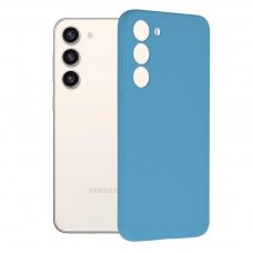 [Užsakomoji prekė] Dėklas skirtas Samsung Galaxy S23 Plus - Techsuit Soft Edge Silicone - Denim Mėlynas