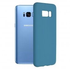 [Užsakomoji prekė] Dėklas Samsung Galaxy S8 Plus - Techsuit Soft Edge Silicone - Denim Mėlynas